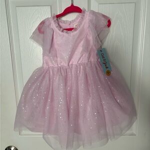 Cat & Jack Light Pink Sparkle Tulle Dress